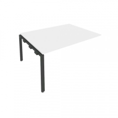 Проходной наборный элемент переговорного стола Metal System Б.ППРГ-4 Белый/Антрацит